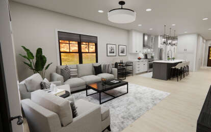 Contemporary House Plan #098-00491 Additional Photo