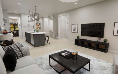 Contemporary House Plan #098-00491 Additional Photo