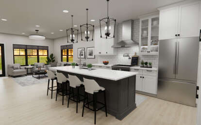 Contemporary House Plan #098-00491 Additional Photo