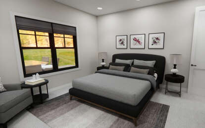 Contemporary House Plan #098-00491 Additional Photo