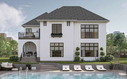 Mediterranean House Plan #963-01091 Elevation Photo