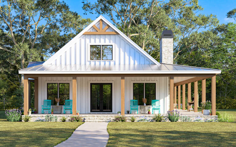 House Plan House Plan #32265 Front Elevation 