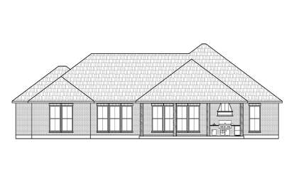 Traditional House Plan #4534-00134 Elevation Photo