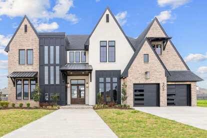 European House Plan #7516-00082 Build Photo