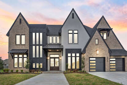 European House Plan #7516-00082 Build Photo