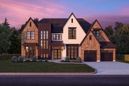 European House Plan #7516-00082 Elevation Photo