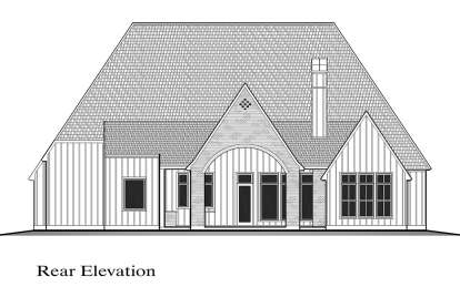 European House Plan #7516-00082 Elevation Photo
