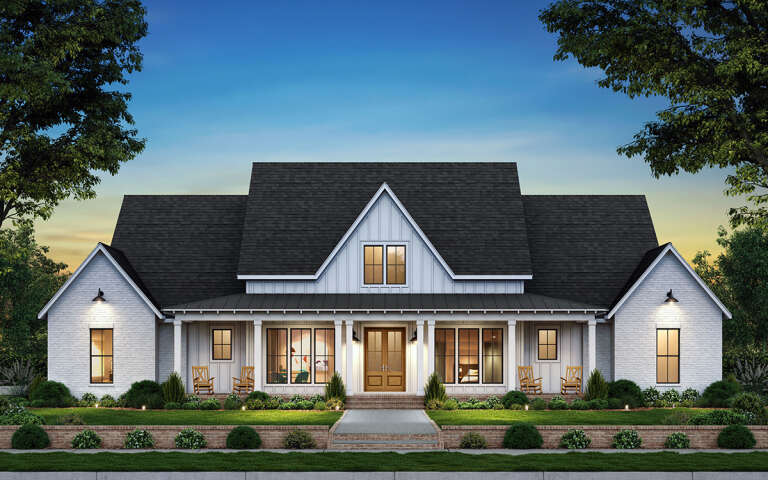 House Plan House Plan #32272 Front Elevation 
