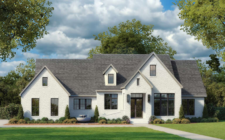 House Plan House Plan #32273 Front Elevation 