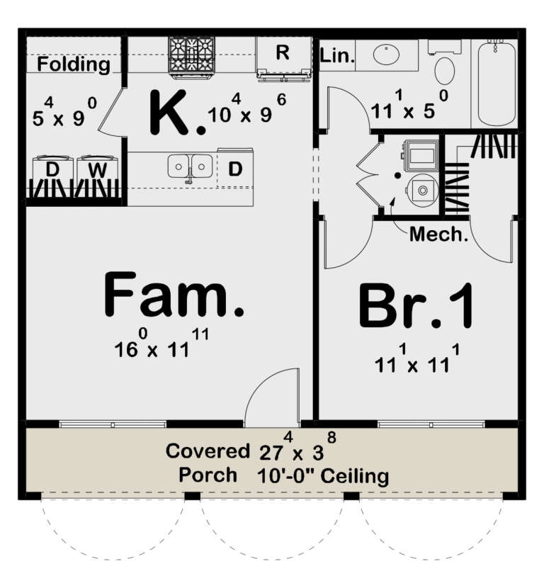 House Plan House Plan #32274 Drawing 1