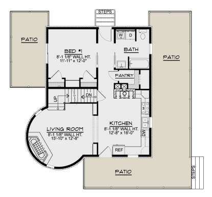 Main Floor  for House Plan #5032-00322