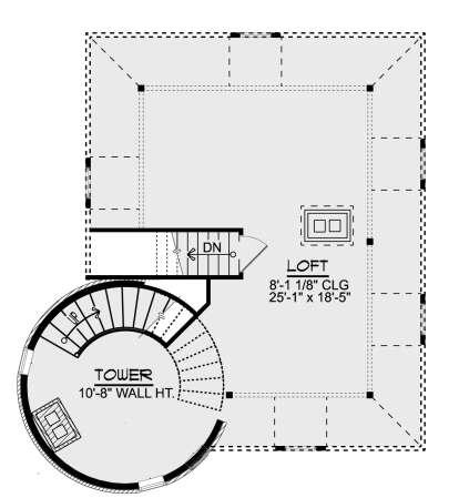 Second Floor for House Plan #5032-00322