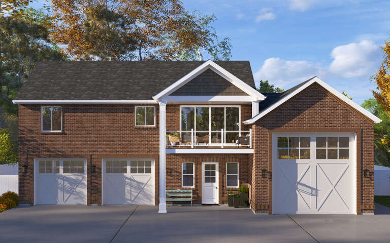 House Plan House Plan #32280 Front Elevation 