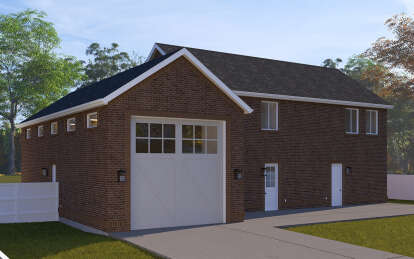 Traditional House Plan #2802-00339 Elevation Photo