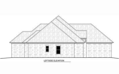 European House Plan #5995-00040 Elevation Photo