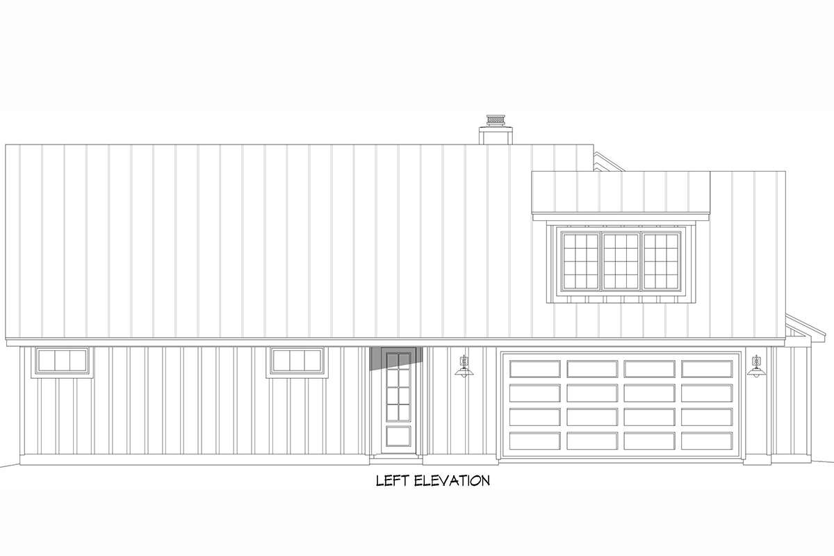 Modern Farmhouse Plan - 2,397 Square Feet, 3 Bedrooms, 2.5 Bathrooms ...