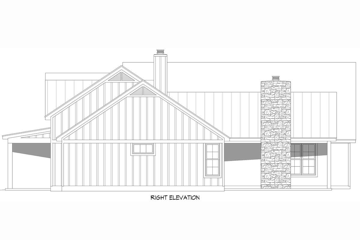 Modern Farmhouse Plan - 2,397 Square Feet, 3 Bedrooms, 2.5 Bathrooms ...