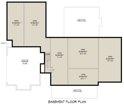 Basement Option for House Plan #940-01232