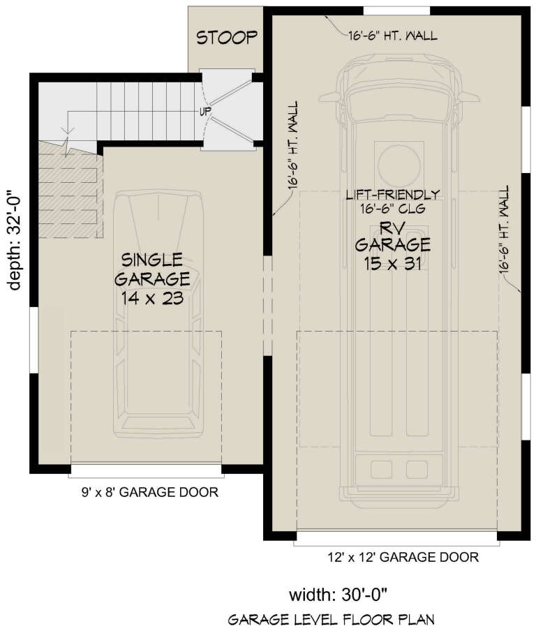 House Plan House Plan #32292 Drawing 1