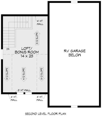 Second Floor for House Plan #940-01233