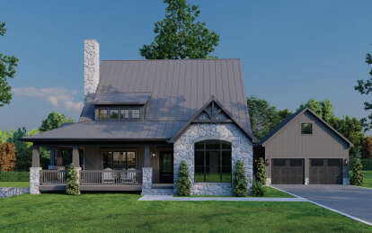 Craftsman House Plan #8318-00404 Elevation Photo