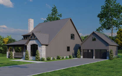Craftsman House Plan #8318-00404 Elevation Photo