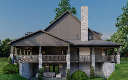 Craftsman House Plan #8318-00404 Elevation Photo