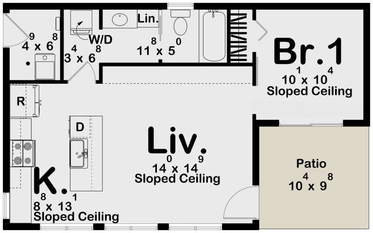 House Plan House Plan #32294 Drawing 1