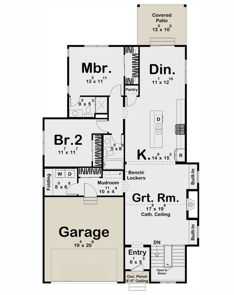 House Plan House Plan #32295 Drawing 1