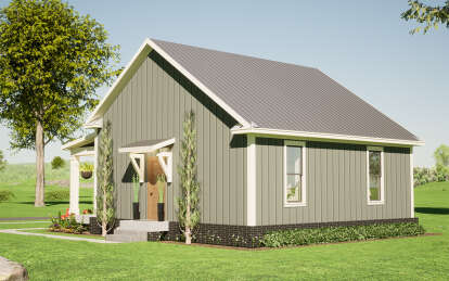 Modern Farmhouse House Plan #1070-00364 Elevation Photo