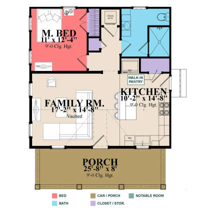 Main Floor  for House Plan #1070-00364