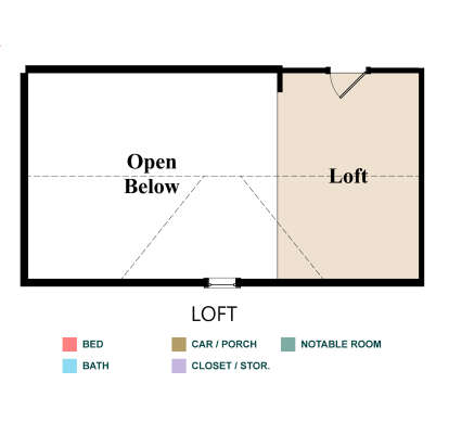 Loft for House Plan #1070-00364