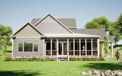 Craftsman House Plan #1070-00365 Elevation Photo