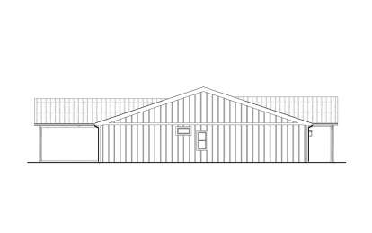 Barn House Plan #1958-00047 Elevation Photo