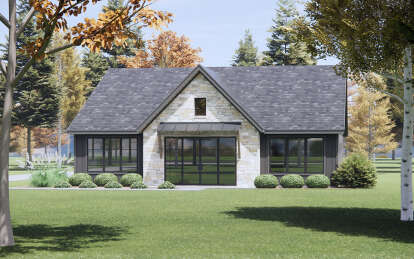 Modern House Plan #7983-00137 Elevation Photo