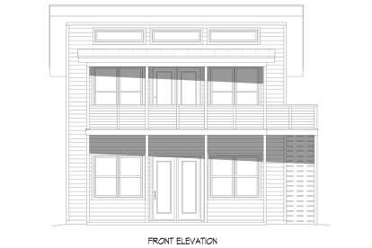 Modern House Plan #940-01236 Elevation Photo