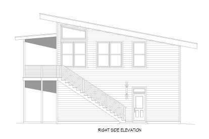 Modern House Plan #940-01236 Elevation Photo