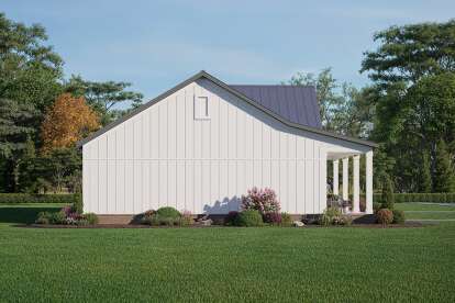 Modern Farmhouse House Plan #009-00424 Elevation Photo