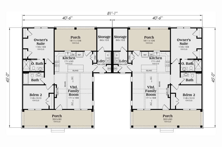 House Plan House Plan #32311 Drawing 1