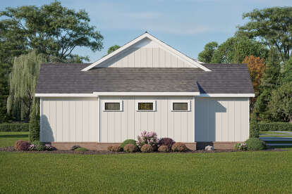 Modern Farmhouse House Plan #009-00425 Elevation Photo