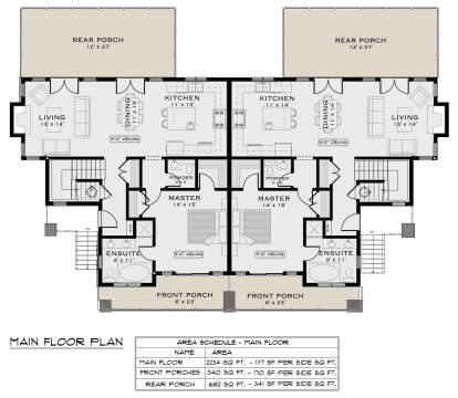 Main Floor for House Plan #5984-00019