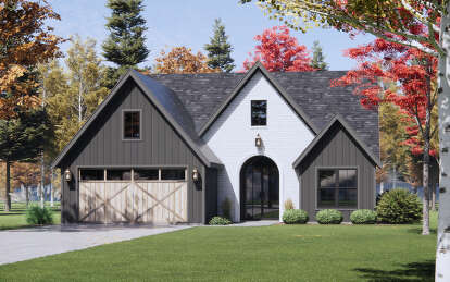French Country House Plan #7983-00138 Elevation Photo