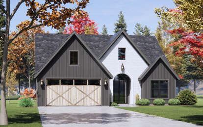 French Country House Plan #7983-00138 Elevation Photo