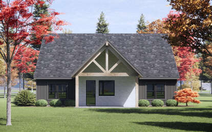 French Country House Plan #7983-00138 Elevation Photo