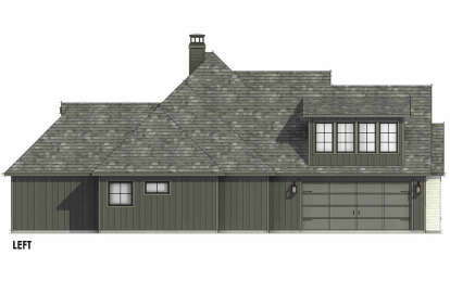 Modern Transitional House Plan #7983-00139 Elevation Photo