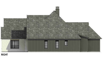 Modern Transitional House Plan #7983-00139 Elevation Photo