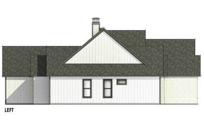 Modern Transitional House Plan #7983-00140 Elevation Photo