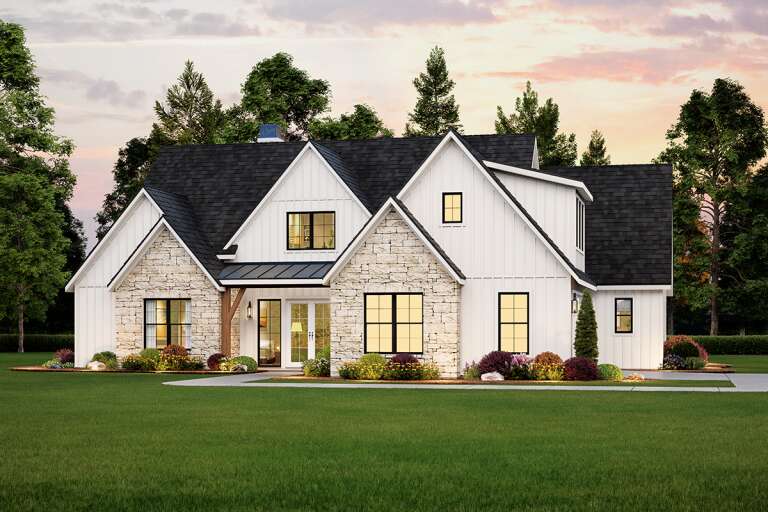 House Plan House Plan #32320 Front Elevation 