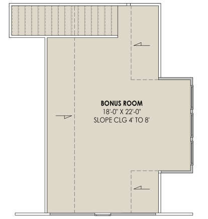 Bonus Room for House Plan #7983-00141