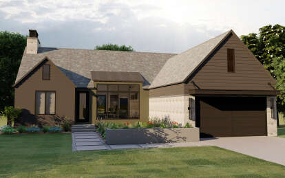 Traditional House Plan #1935-00002 Elevation Photo